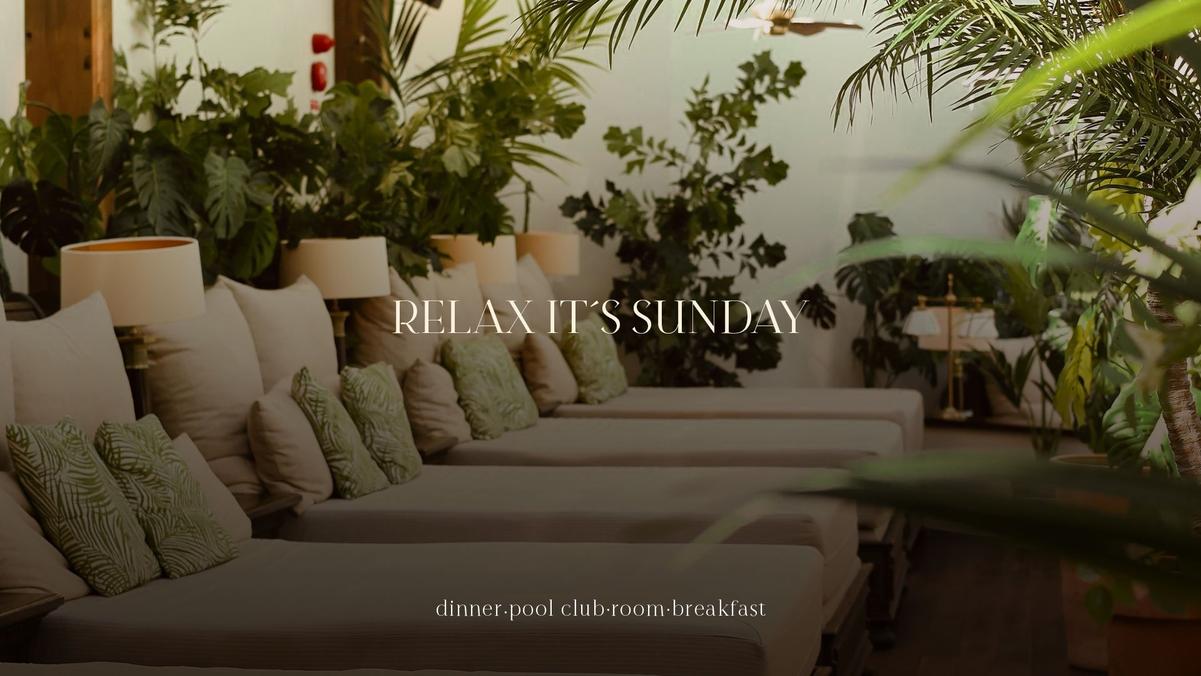 Relax and Unwind This Sunday