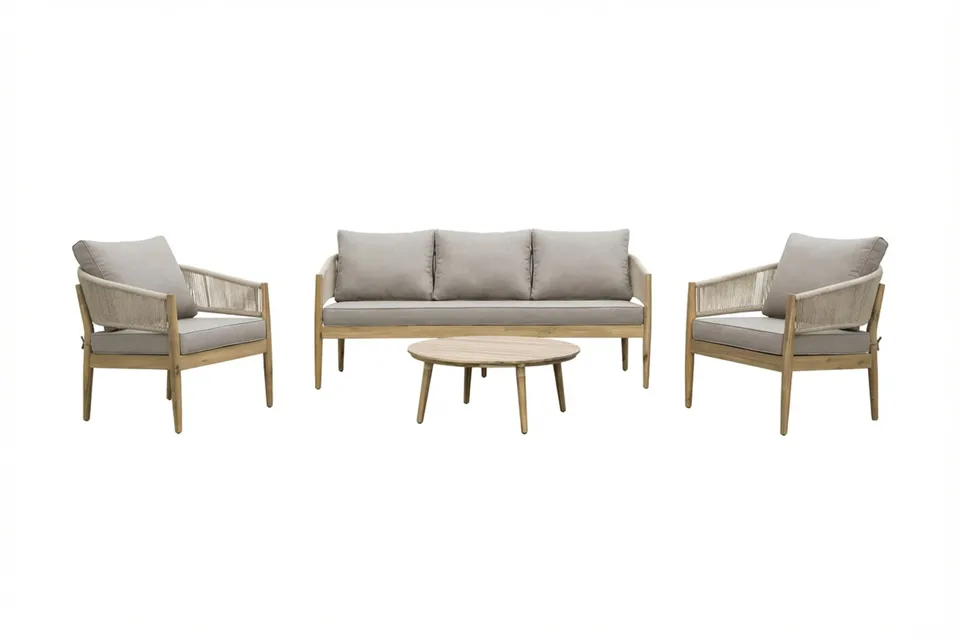 deNoord Siana 5-sits Loungegrupp Natur Beige