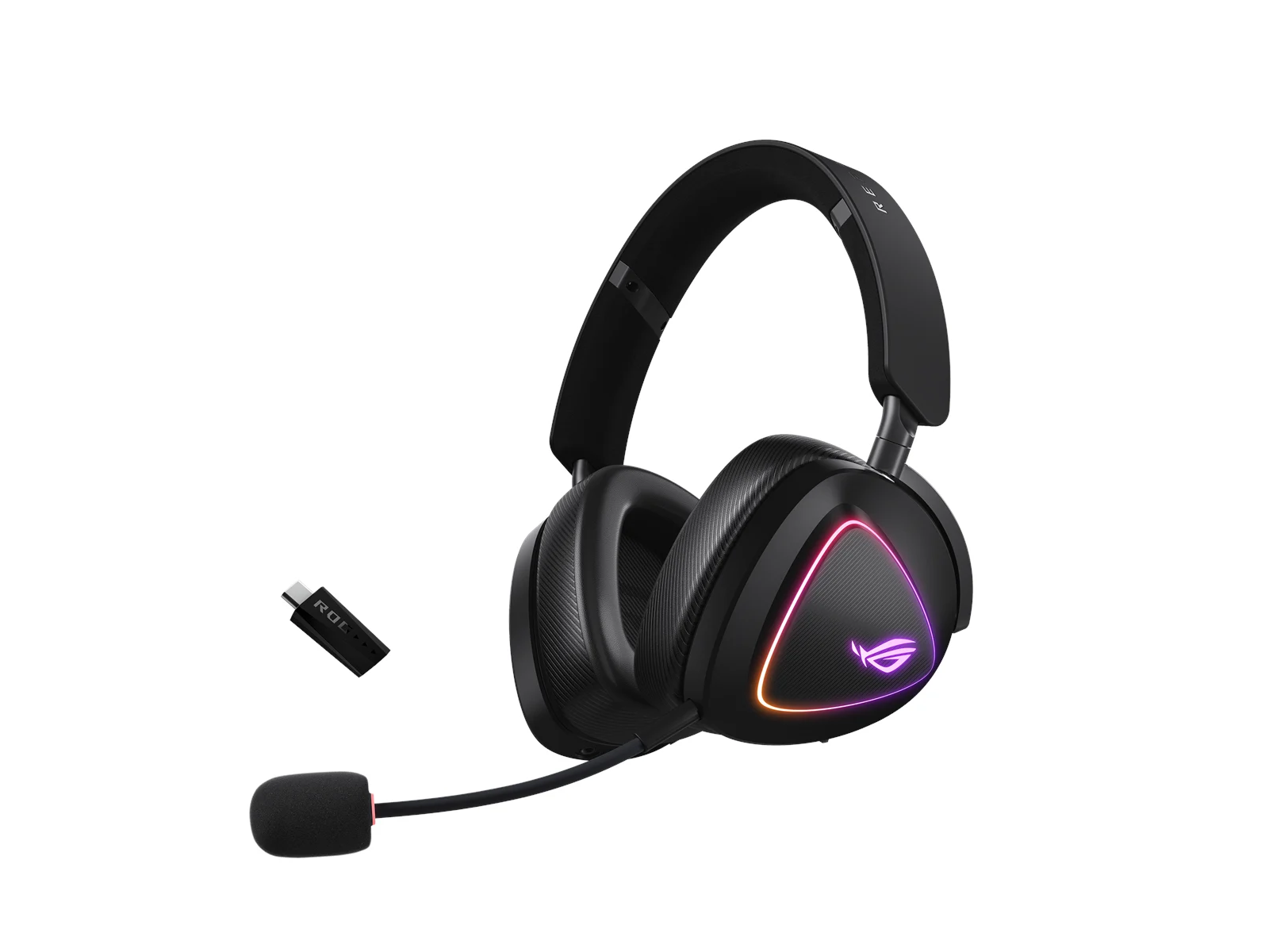 ASUS ROG DELTA II Gamingheadset Svart