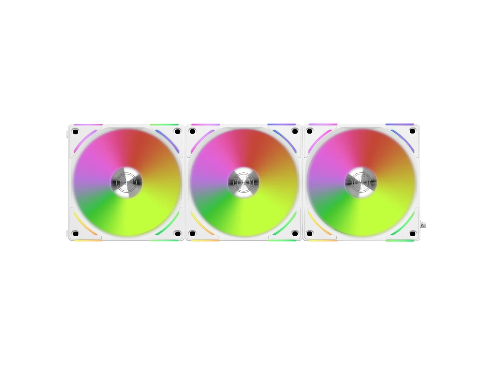 Lian Li UNI FAN AL120 V2 Vit RGB 3-pack