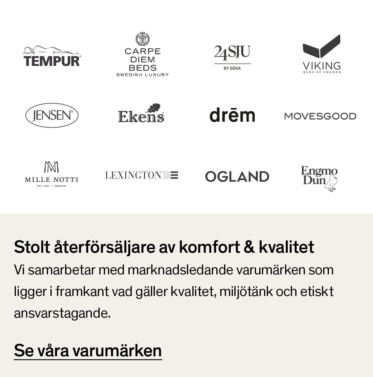 SOVA 46% rabatt Midnatt Komfort Lyx Kontinentalsäng