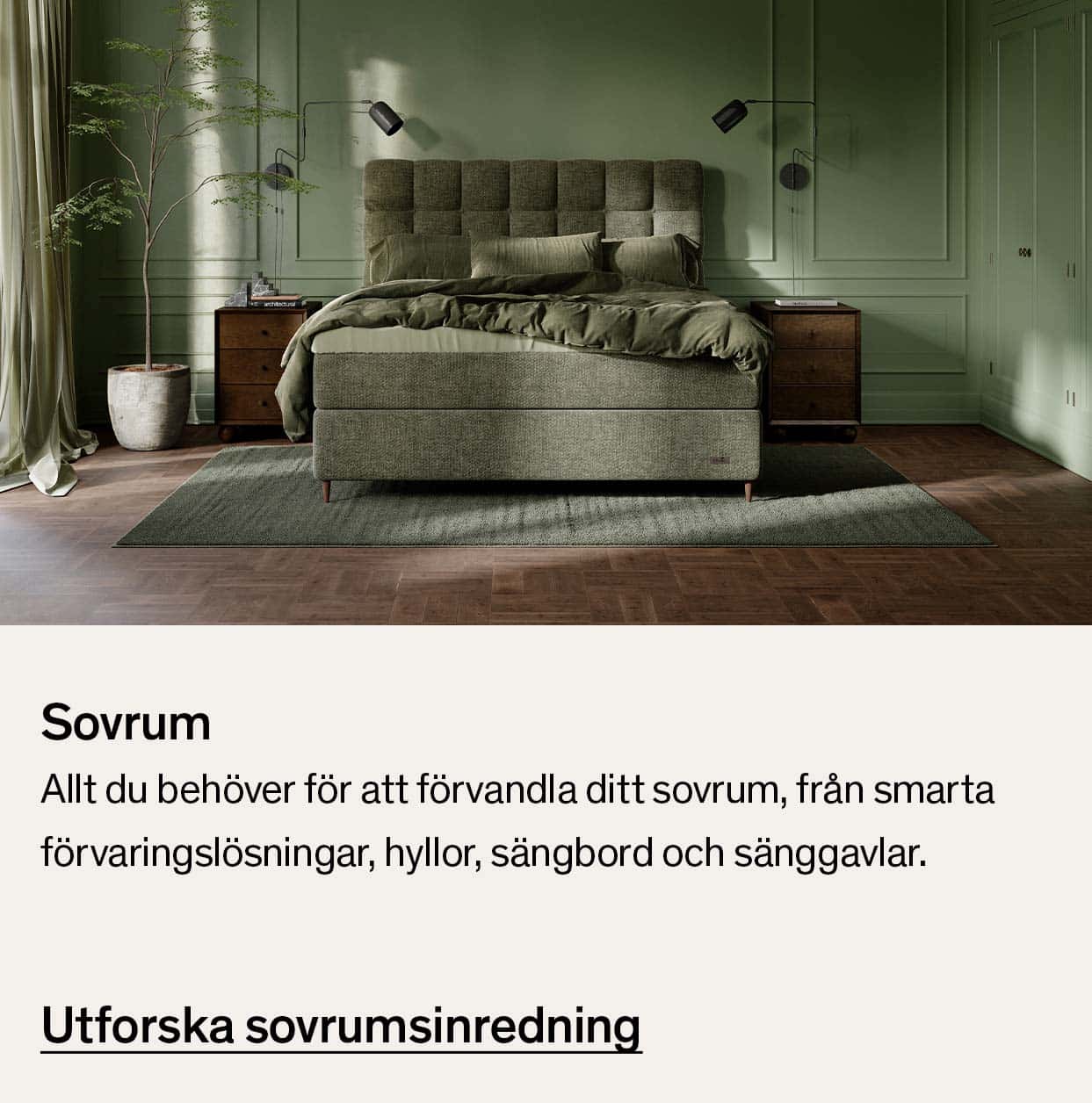 SOVA 46% rabatt Midnatt Komfort Lyx Kontinentalsäng