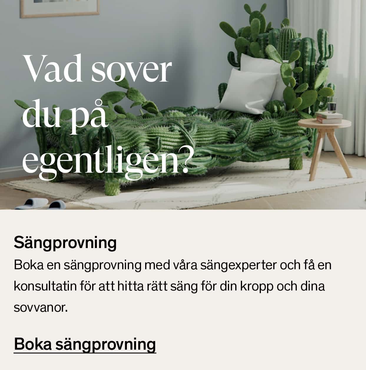 SOVA 46% rabatt Midnatt Komfort Lyx Kontinentalsäng