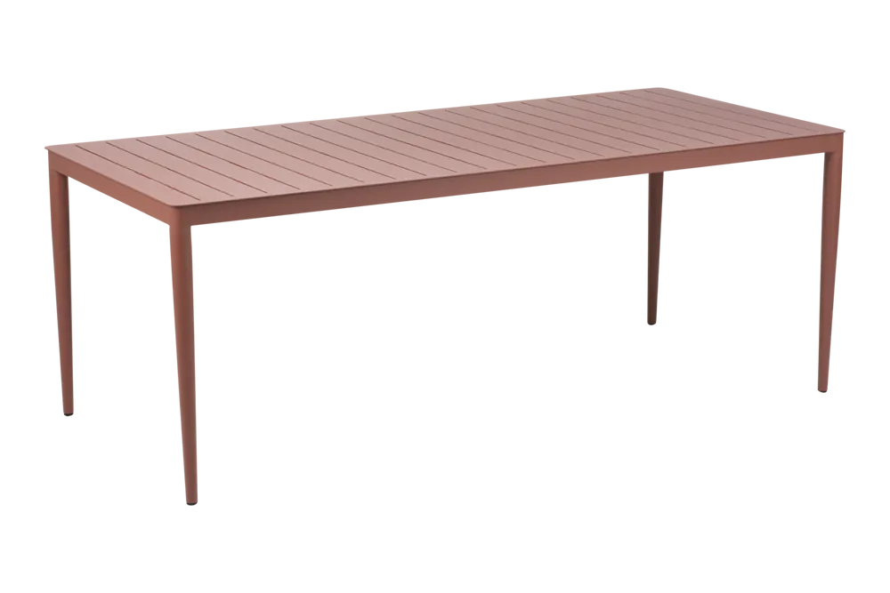 Bigby Zin Red Matbord för Utomhusbruk