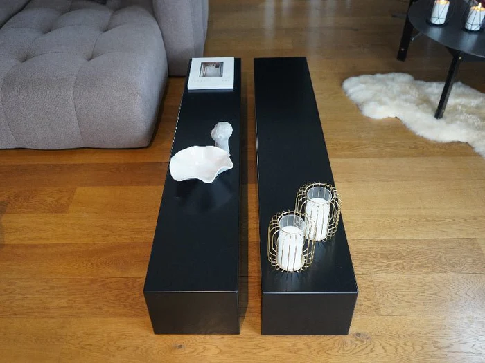 BAZE Plinth Soffbord i Stål 160×30