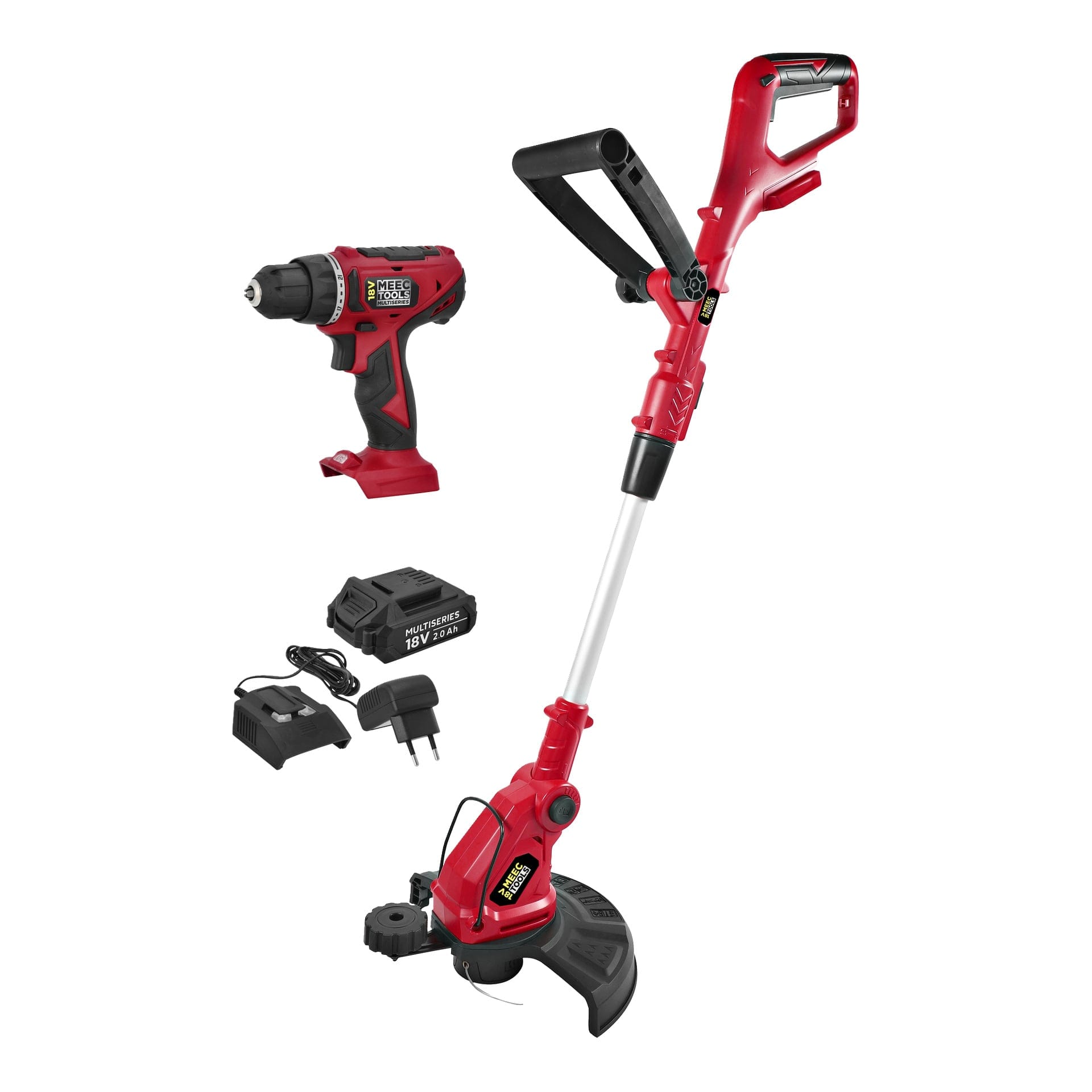 Grästrimmer och Skruvdragare Kit 18 V