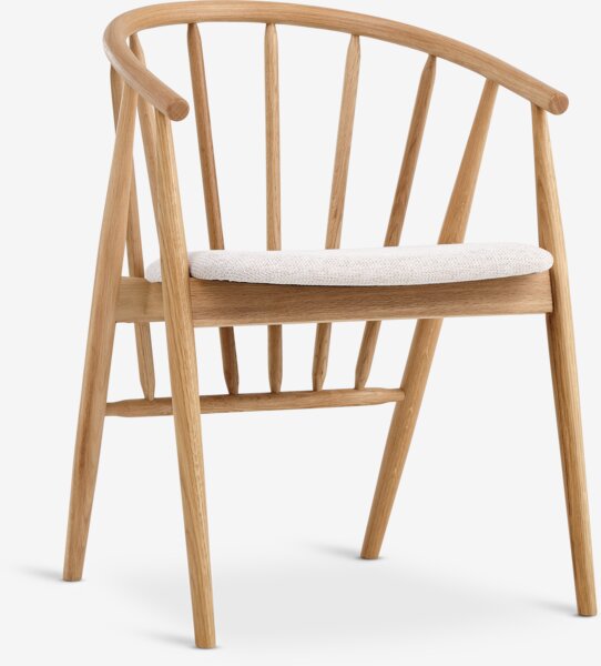 Elegant Matstol JYDERUP Svart Natur