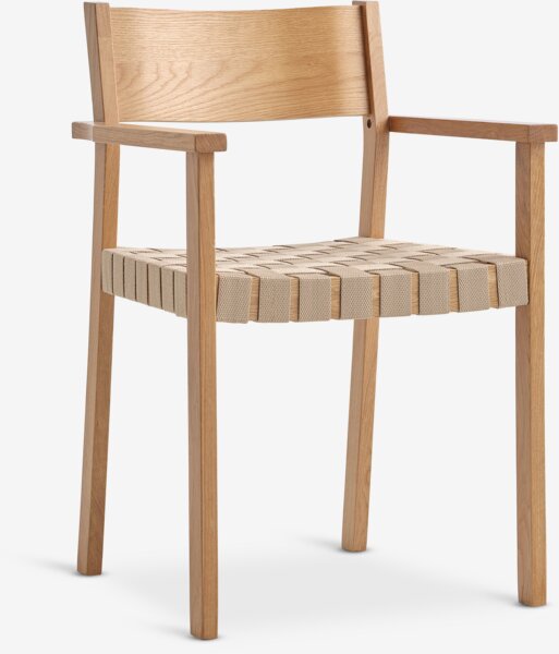 Elegant Matstol JYDERUP Svart Natur