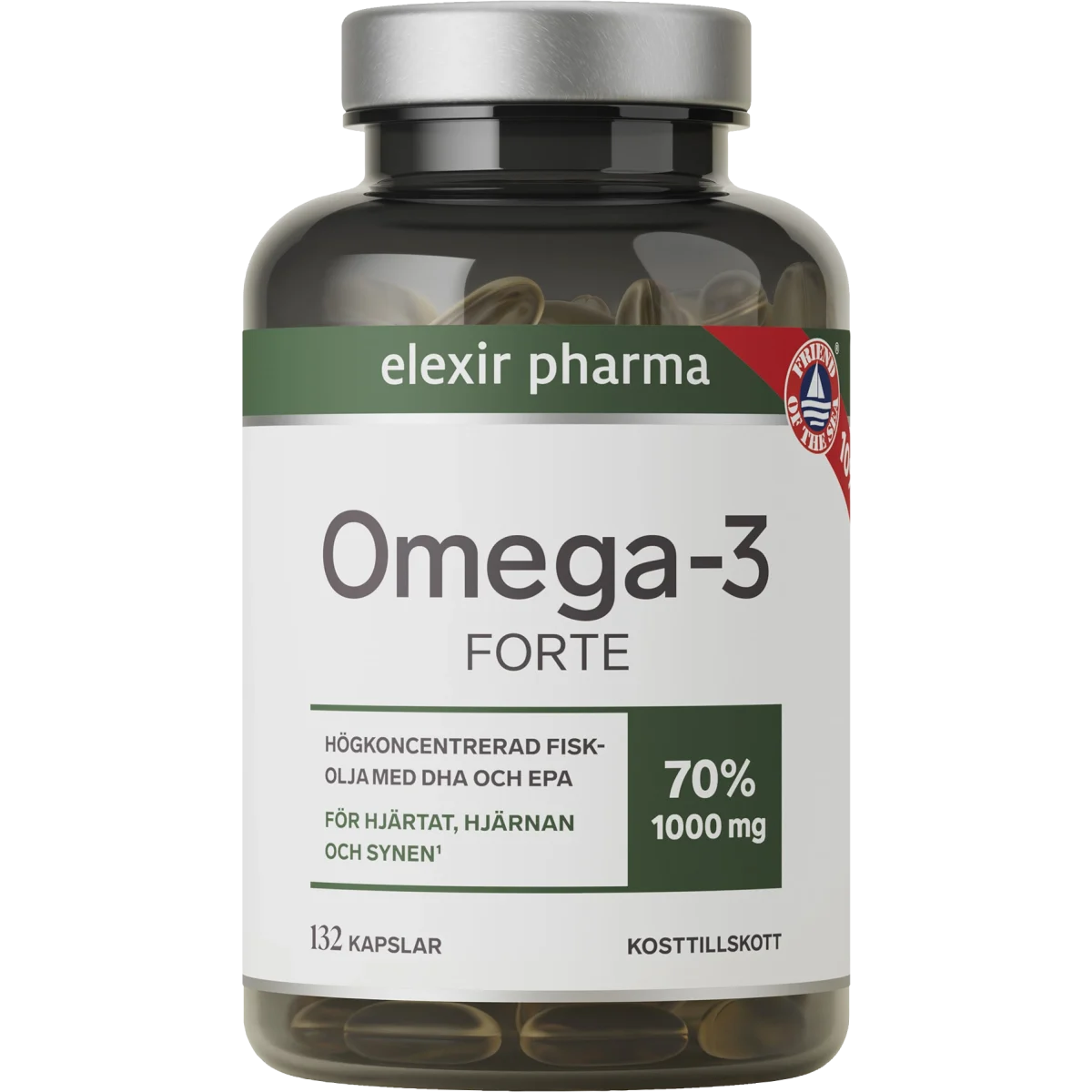 Elexir Pharma Omega-3 Forte 1000 mg