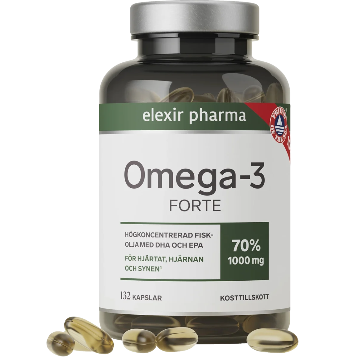 Elexir Pharma Omega-3 Forte 1000 mg