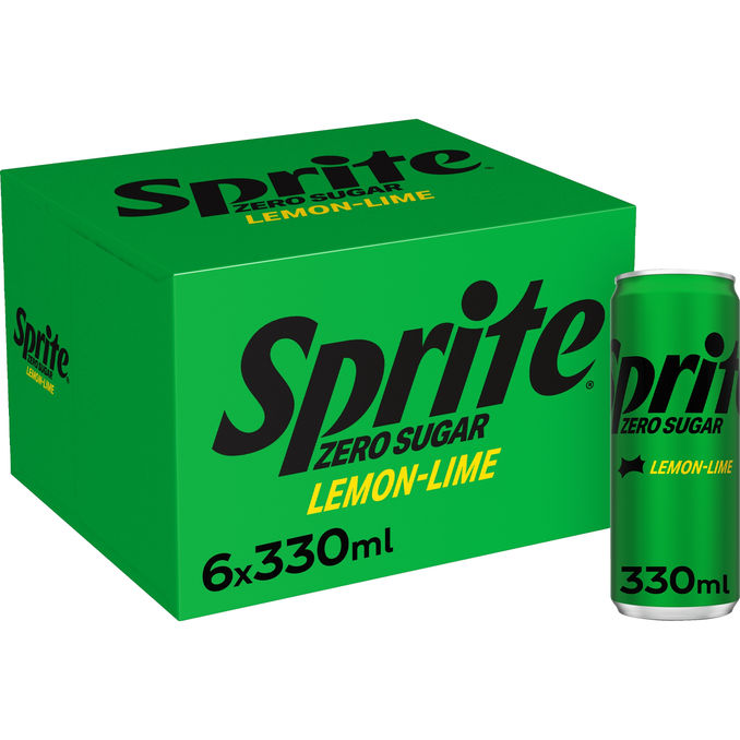 Sprite Lemon-Lime Zero 6-pack 330 ml