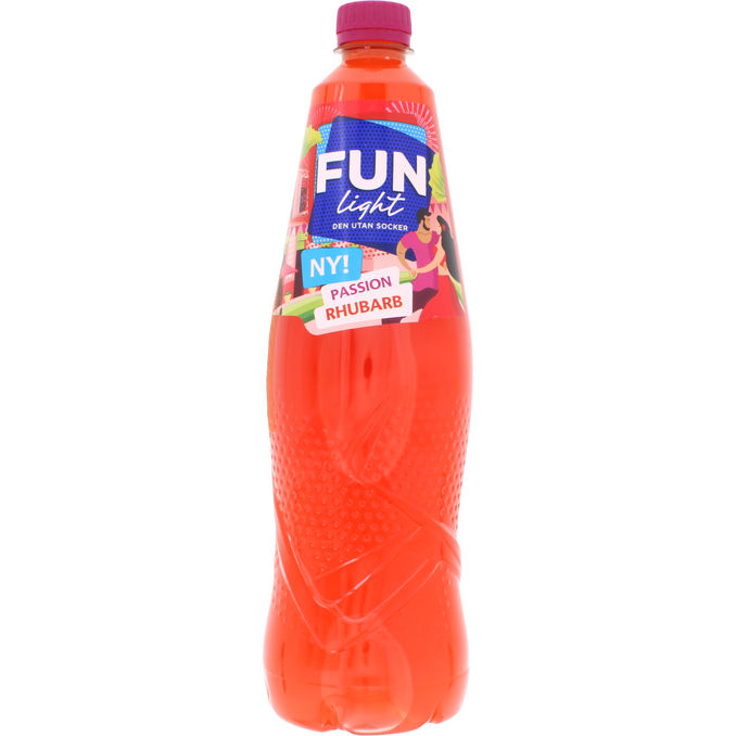 Fun Light Saft Passion Rhubarb 2 x 1 l