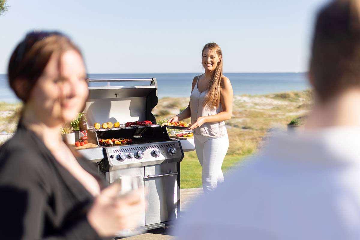 Grillpaket vid köp av utvalda gasolgrillar hos Bluegaz