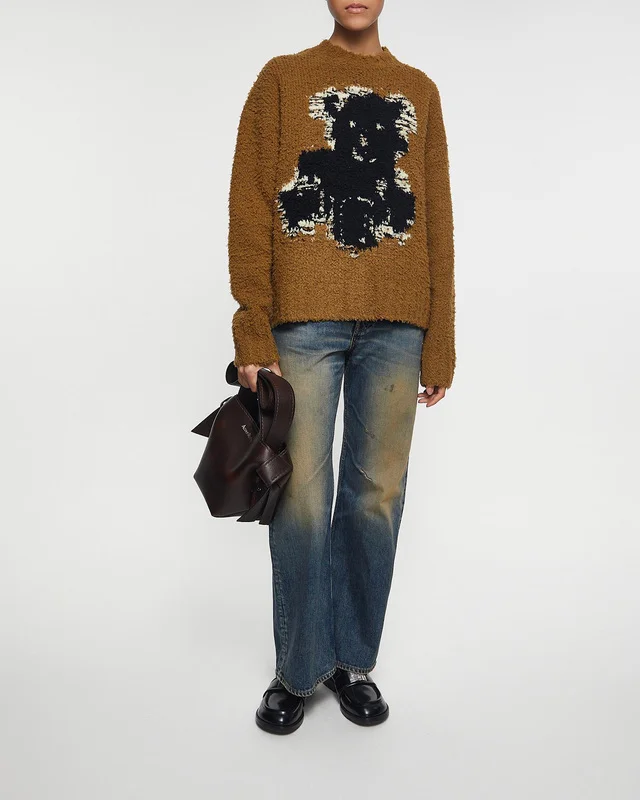 Acne Studios Teddy Wool Crewneck Tröja