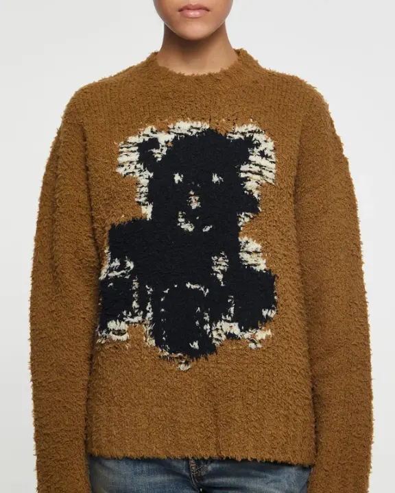 Acne Studios Teddy Wool Crewneck Tröja