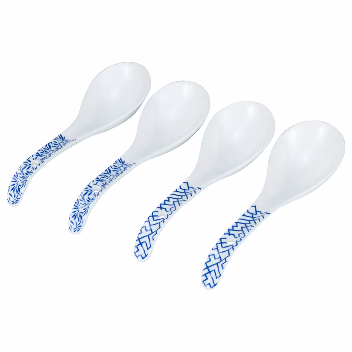 Mareld Stor Soppsked 16 cm 4-pack Blå/Vit