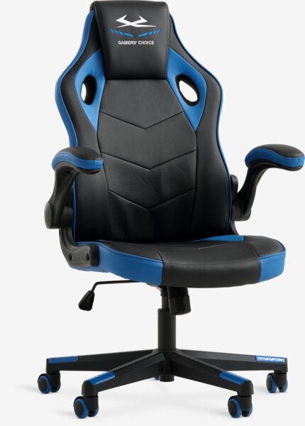 Ergonomisk Gamingstol VOJENS Svart/Blå