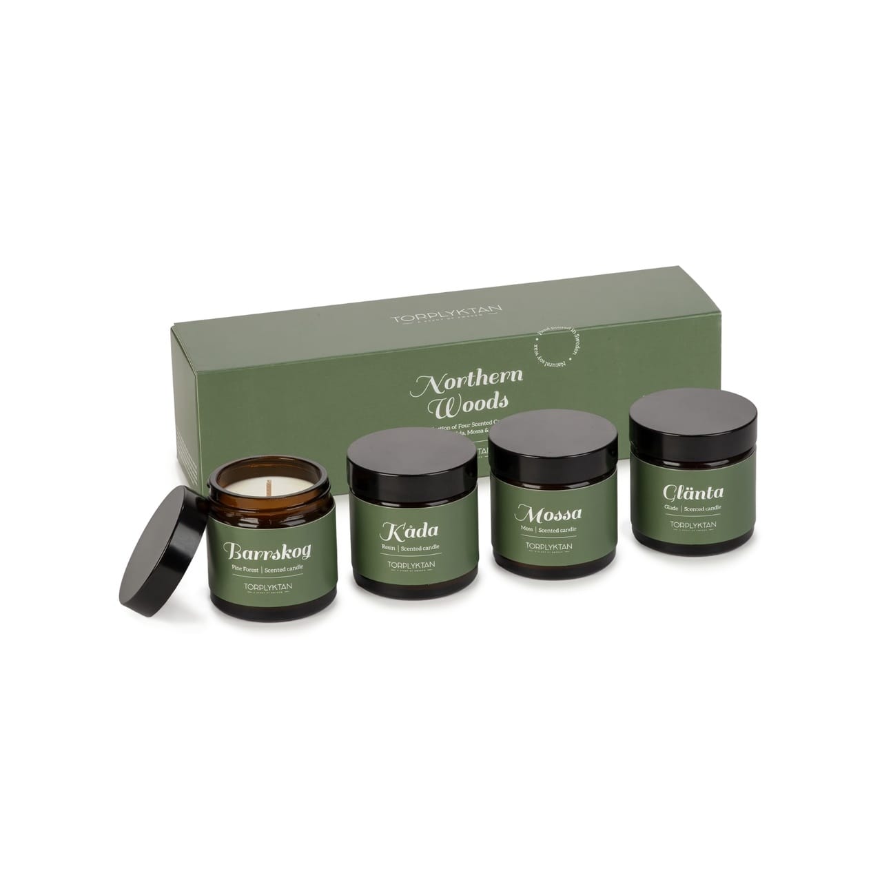 Doftljus Northern Woods 50g 4-pack