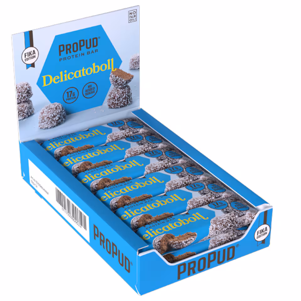 Njie Propud Proteinbar Delicatoboll 12x55g