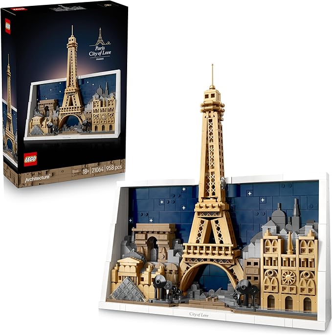 LEGO Architecture Paris – kärlekens stad Byggsats för vuxna
