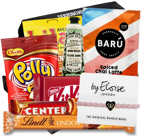 Elegant presentbox med byEloise och choklad