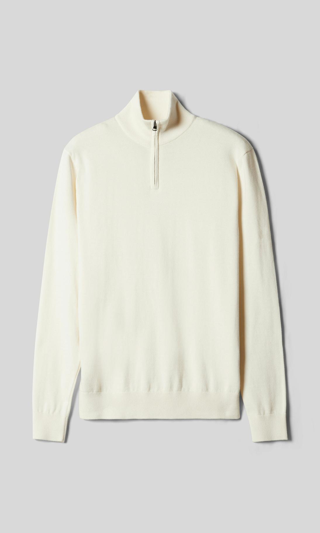These Glory Days Noah Half Zip Tröja Vit