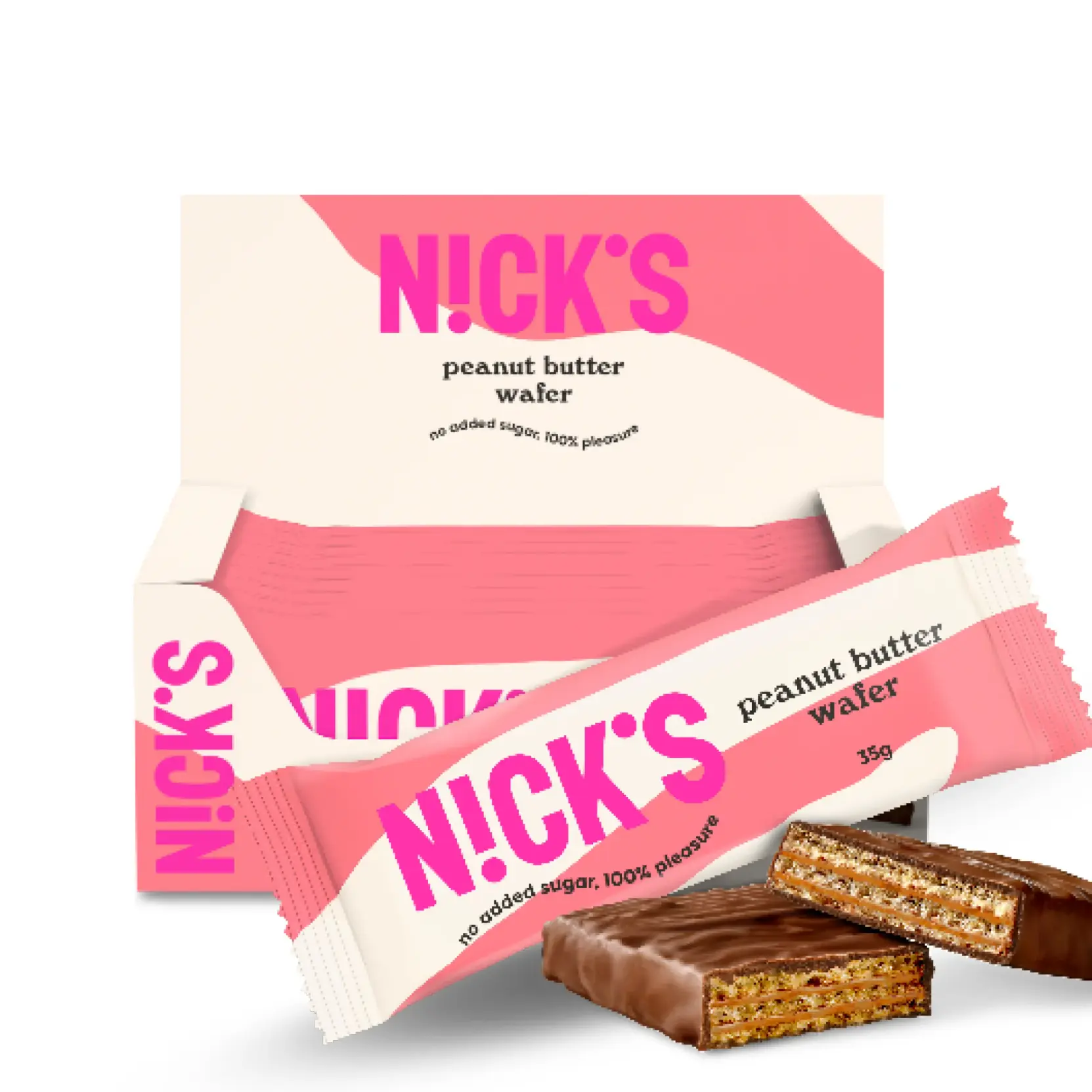 Nicks chokladbar (peanut butter) nedsatt pris!