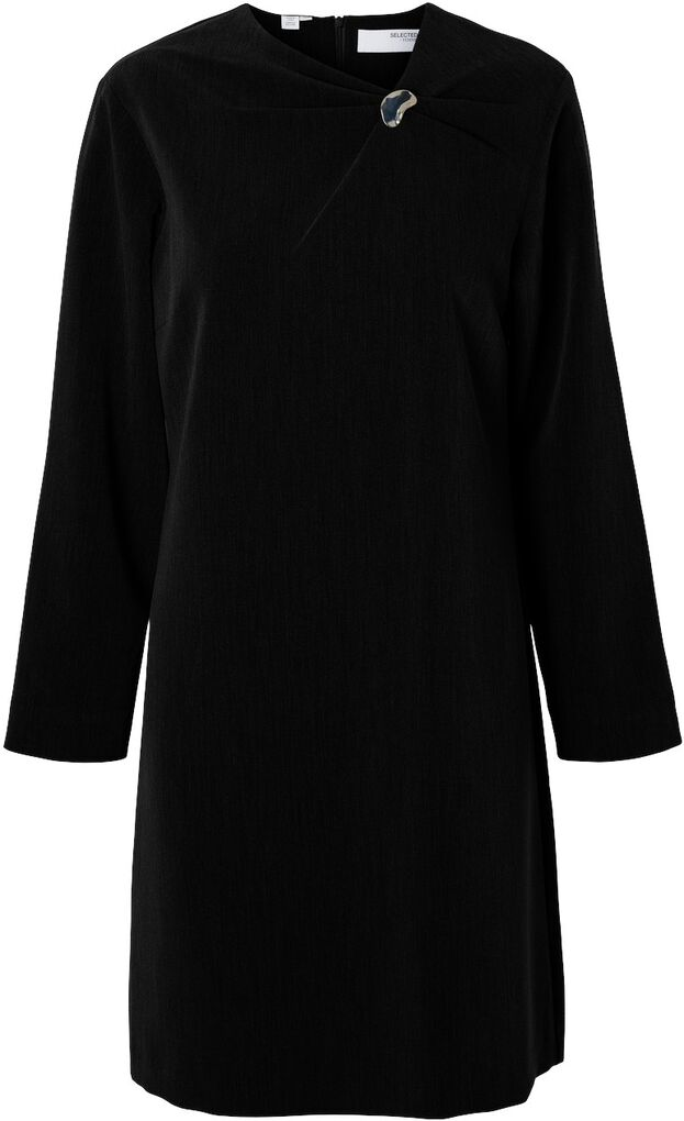 Selected SLFPATRICIA Regular Short Dress Black
