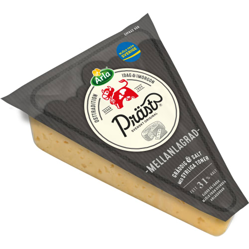 Ost. Präst Mellanlagrad 31 %.