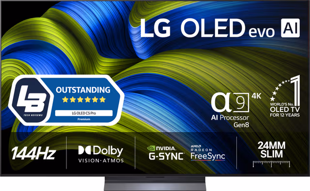 LG 77" C5 Pro 4K OLED evo TV