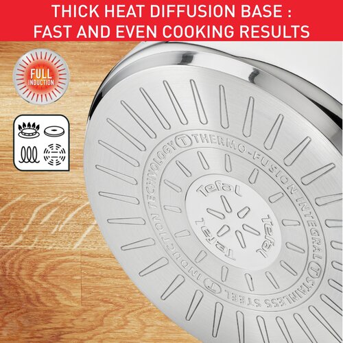 Intuition 7-Piece Stainless Steel Cookware Set