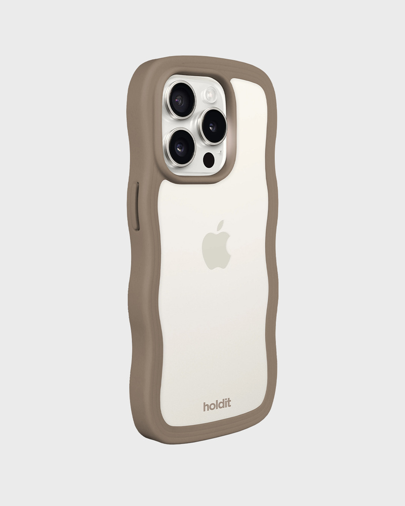 iPhone 15 Pro Wavy Mocha Case