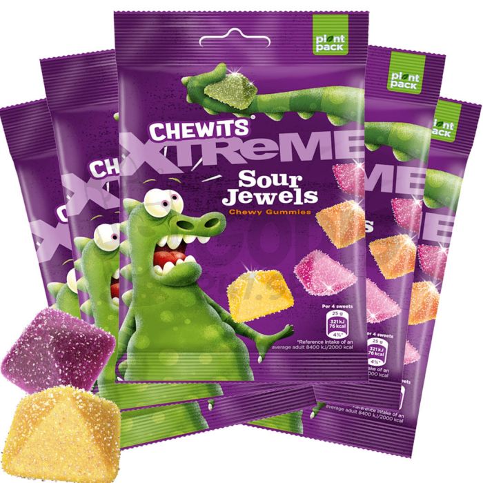 Chewits Jewels Sour Candy 5-Pack