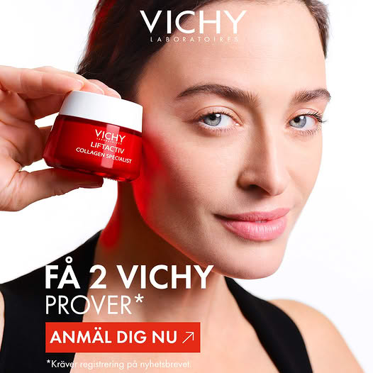 Anmäl dig till Vichys nyhetsbrev och få 2 prover!
