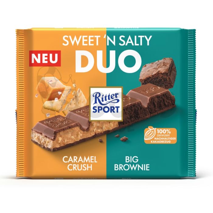 Ritter Sport Sweet & Salty Duo Choklad 218g