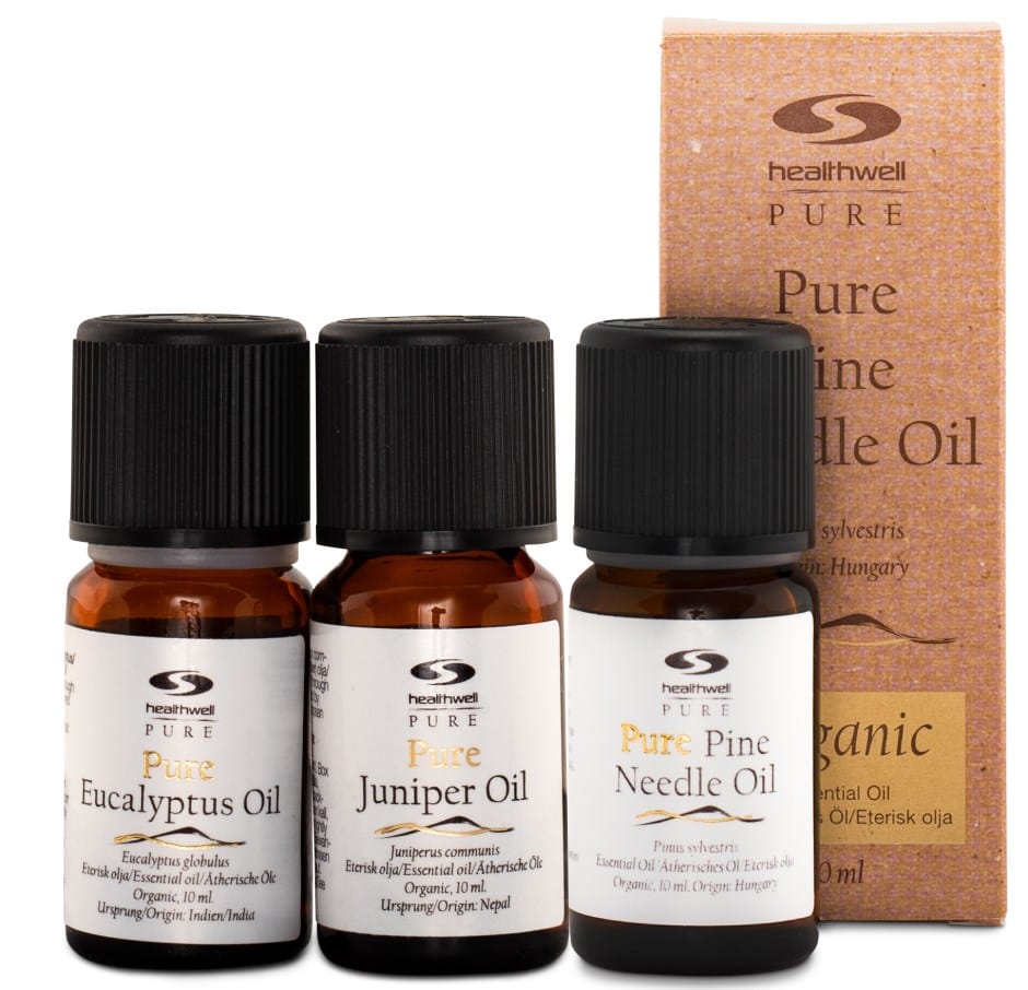 PURE Bastupaket – eteriska oljor