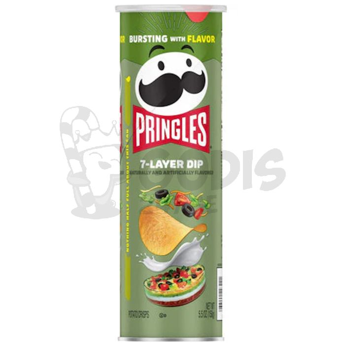 Pringles 7-Lager Dip Potatischips 158g
