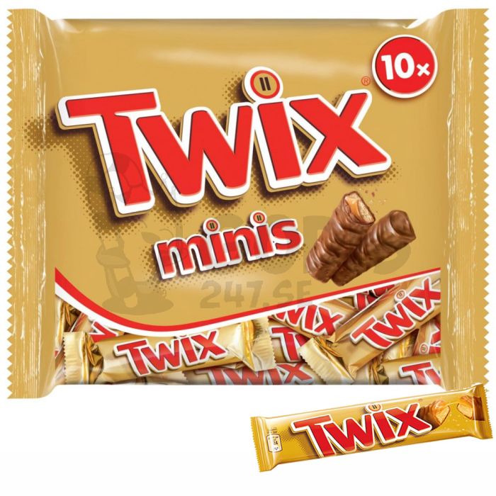 Twix Minis Chokladstänger 227 g