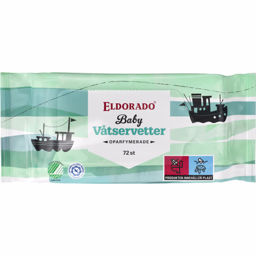 Oparfymerade Våtservetter för Baby