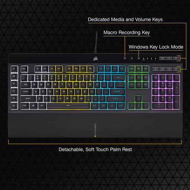 Corsair K55 RGB PRO Gaming Tangentbord