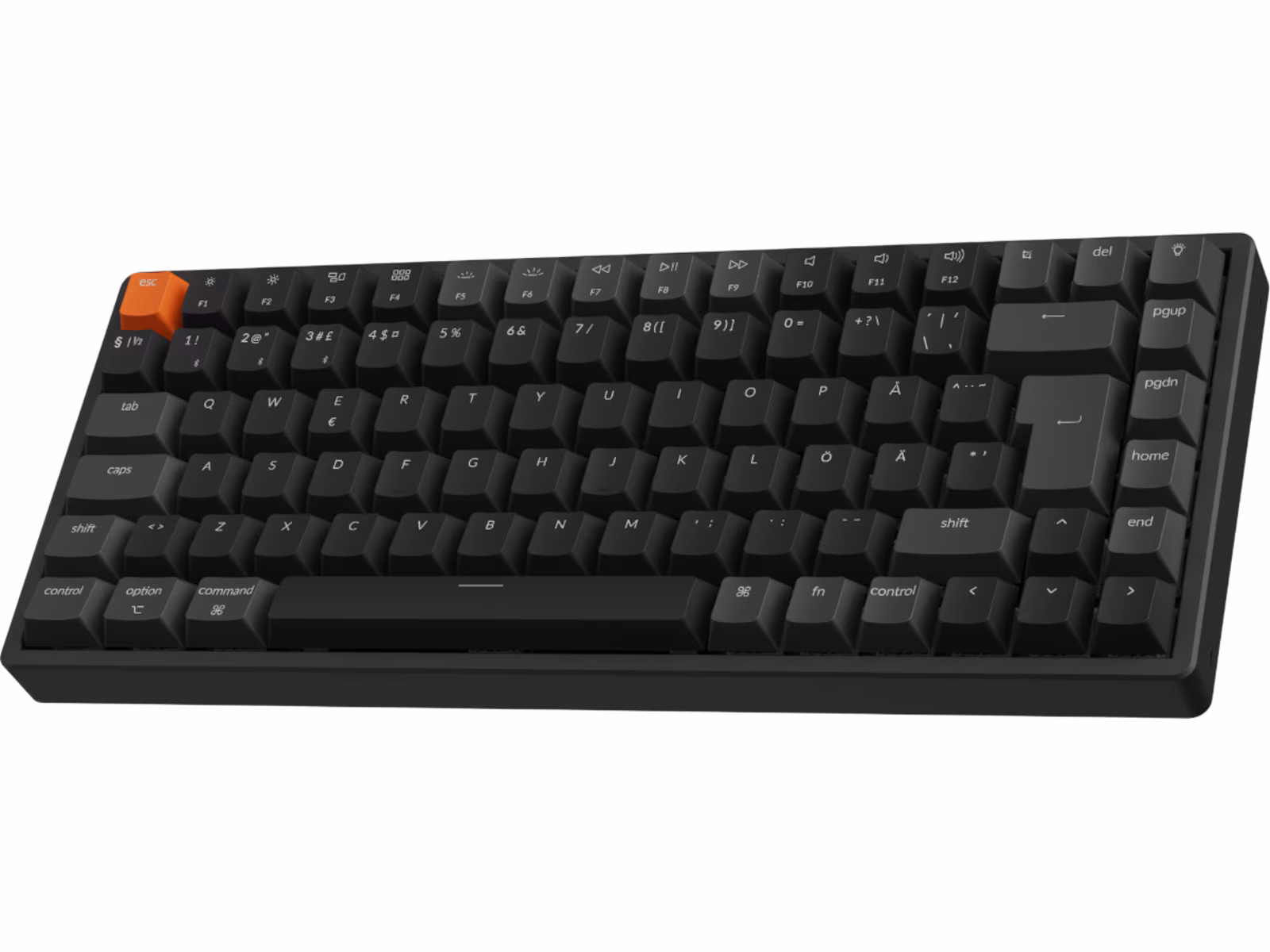 K13 Pro Low Profile Trådlöst Tangentbord RGB Aluminium [Gateron G Pro Brown]