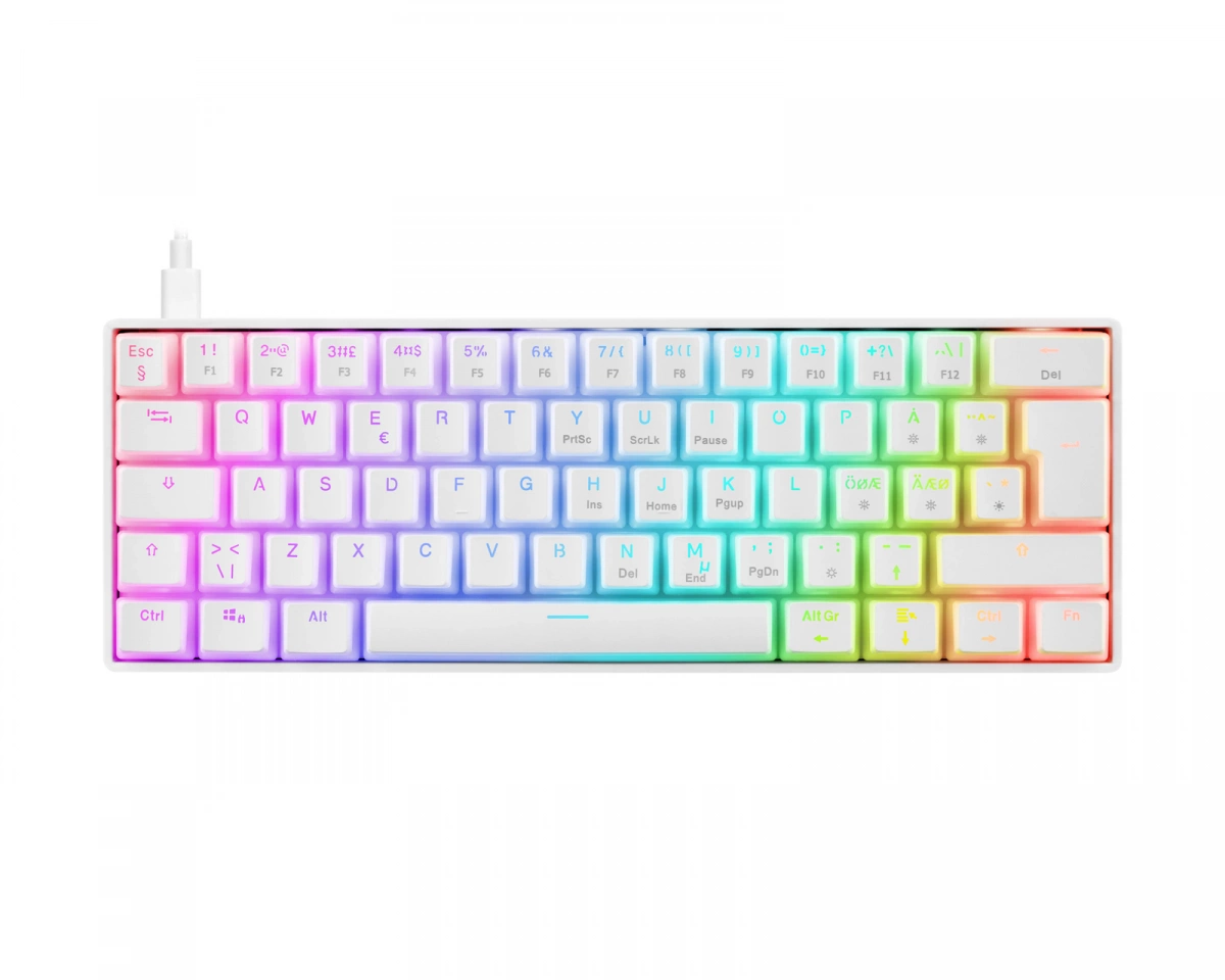 Deltaco Gaming WK90 RGB Mekaniskt Tangentbord
