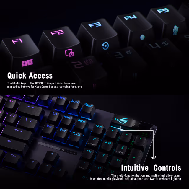 Asus ROG Strix Scope II X Gamingtangentbord