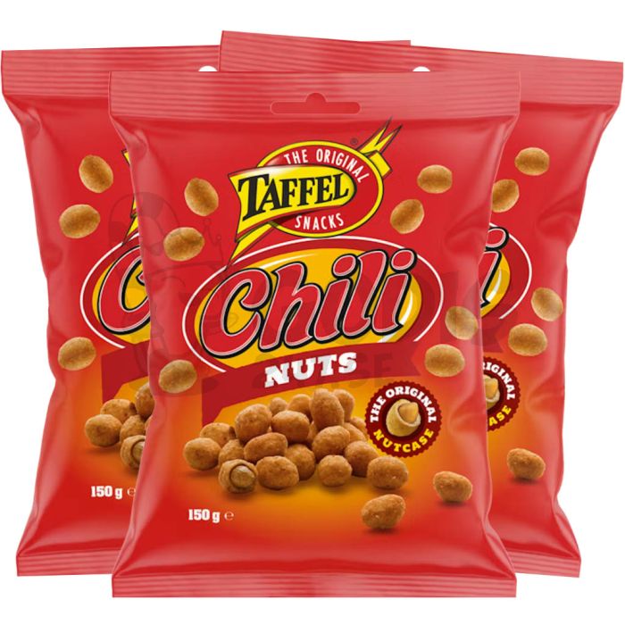 Taffel Chili Nuts Nötmix 3-Pack 150g