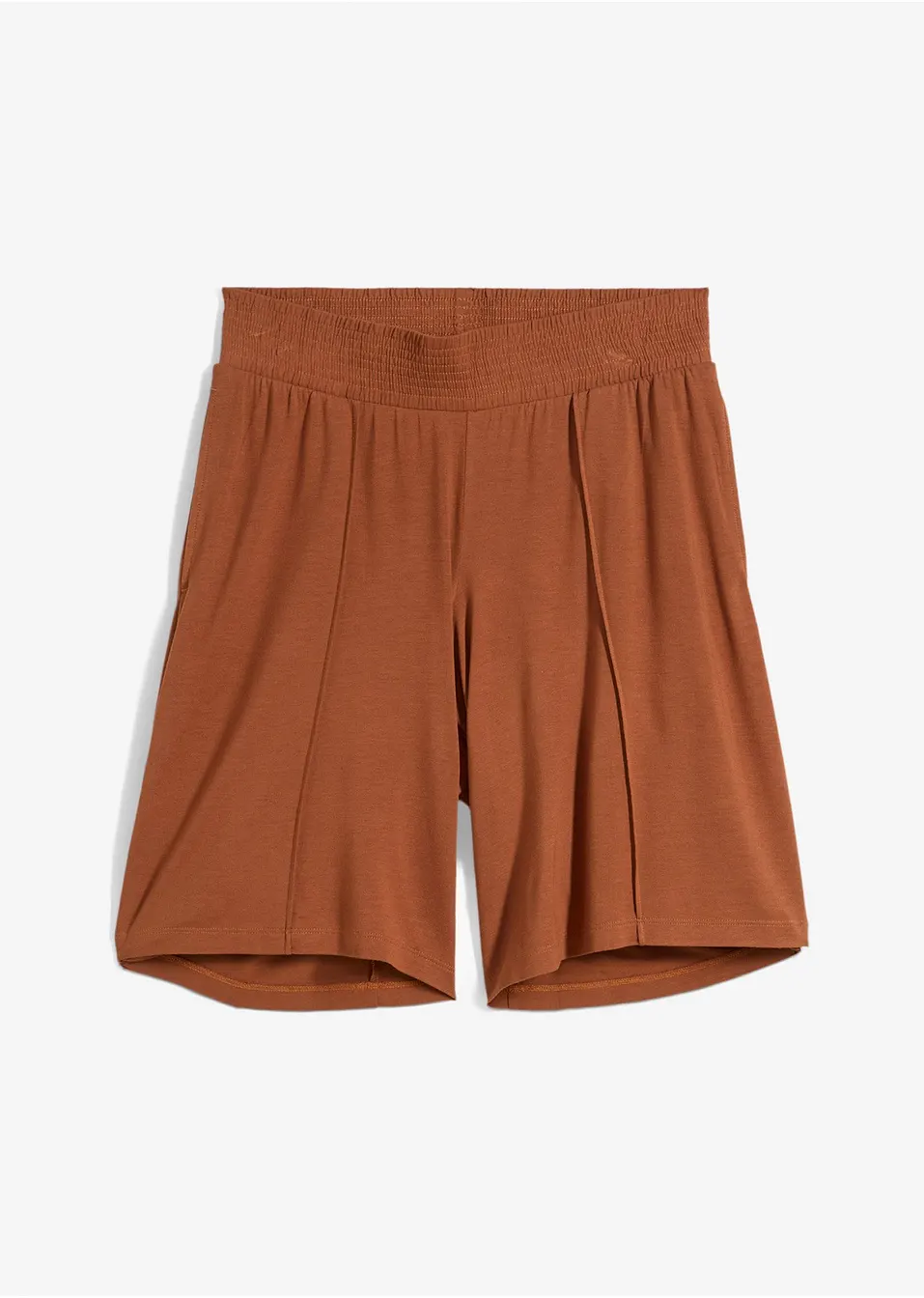 Stilrena shorts i hållbar viskosmix