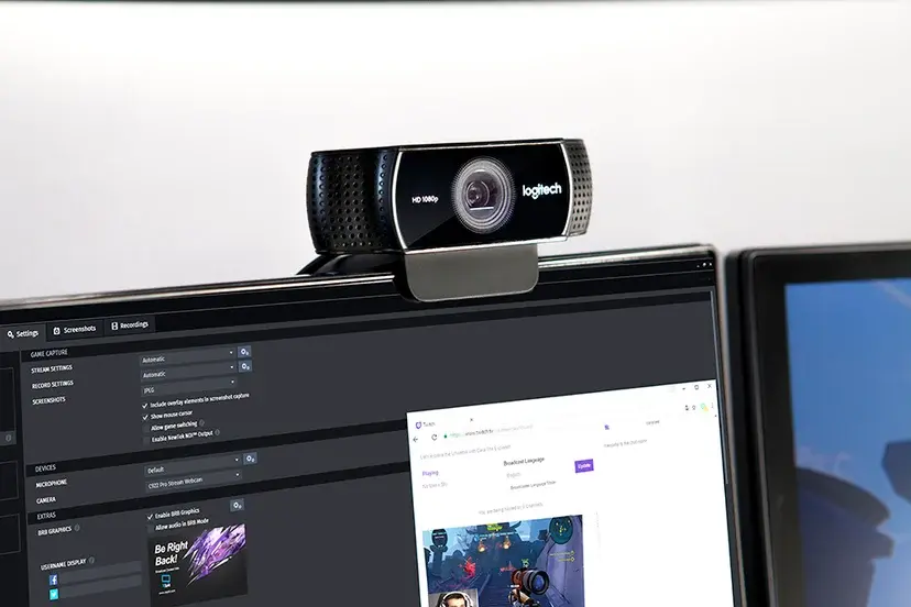 Logitech C922 Pro Stream Webbkamera