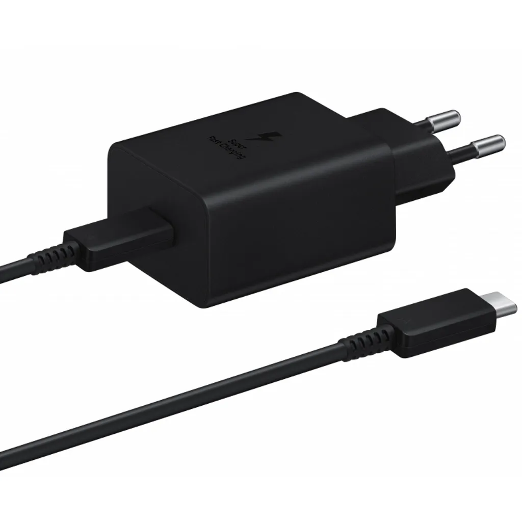 Samsung 45W PD USB-C Snabbladdare Svart