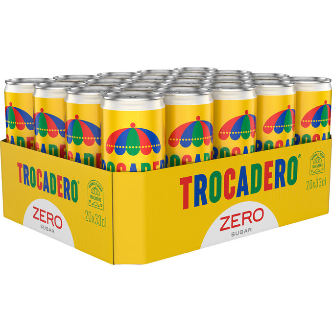 Trocadero Zero 20-Pack 330 ml burkar