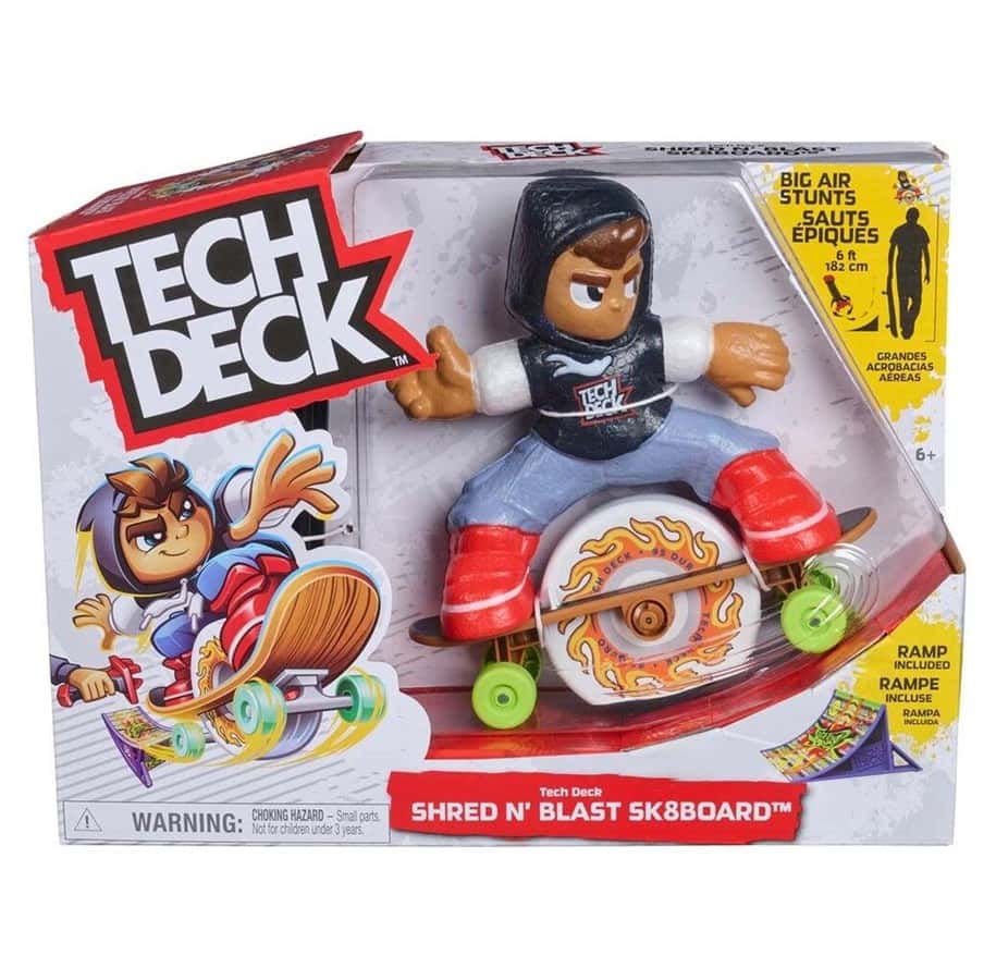 Tech Deck Ted Shred Flywheel Skateboard