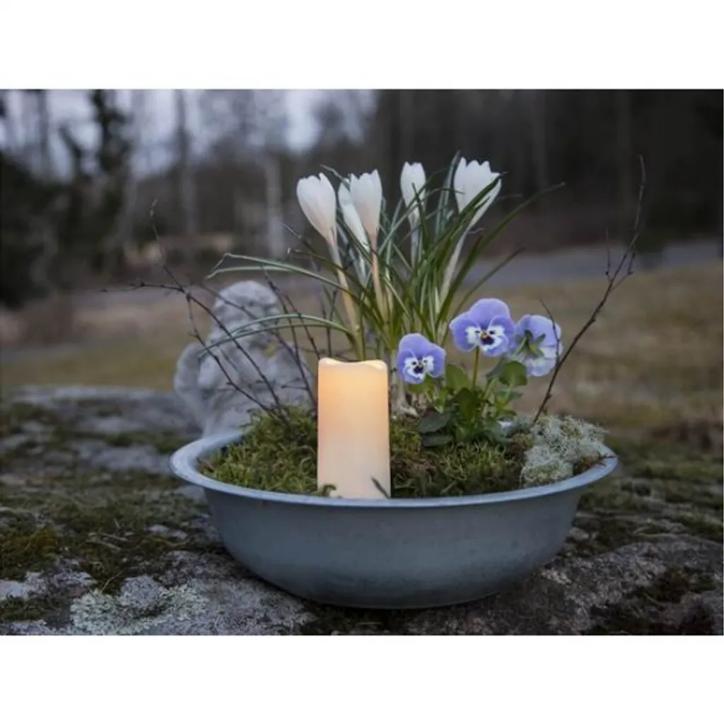 LED Gravljus Serene med Timer och Sensor